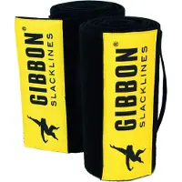 Gibbon Slacklines - Tree Wear XL - Boombescherming 2 x 200 cm, geel/zwart