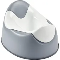 Beaba Ergonomisch Potje - Grijs - Comfortabel en Praktisch - Gemakkelijk te Reinigen