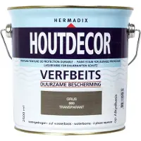 Hermadix Houtdecor Transparant Grijs 660 2,5 LTR