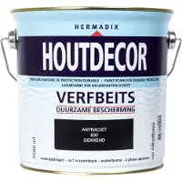 Hermadix Houtdecor Dekkend Antraciet 630 2,5 LTR