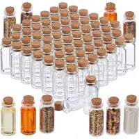 Relaxdays Mini-Glasflaschen