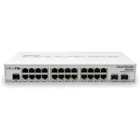 Mikrotik CRS326-24G-2S+IN Beheerde Netwerkswitch, 24x Gigabit Ethernet, 2x SFP+, PoE