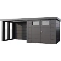 Telluria Classico Lounge Small met ramen 2724 Antraciet Links (3968)