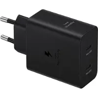 Samsung snellaadadapter Duo 50 Watt EP-T5020X, 2x USB Type-C incl. USB Type-C naar USB Type-C-kabel