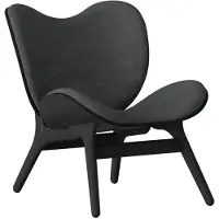 UMAGE A Conversation Piece Loungestoel Laag Black Oak | Shadow