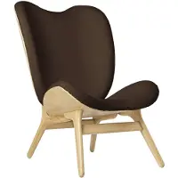 UMAGE A Conversation Piece Loungestoel Hoog Oak | Teddy Brown