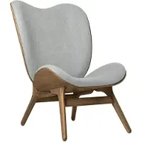 UMAGE A Conversation Piece Loungestoel Hoog Dark Oak | Sterling