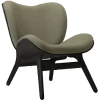 UMAGE A Conversation Piece Loungestoel Laag Black Oak | Morning Meadows