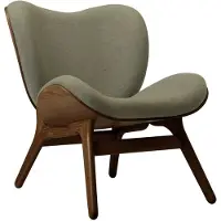 UMAGE A Conversation Piece Loungestoel Laag Dark Oak | Morning Meadows