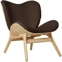UMAGE A Conversation Piece Loungestoel Laag Oak | Teddy Brown