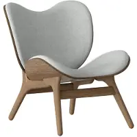 UMAGE A Conversation Piece Loungestoel Laag Dark Oak | Sterling