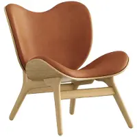 UMAGE A Conversation Piece Loungestoel Laag Oak | Dunes Rust