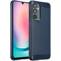 IMoshion Brushed Backcover voor de Samsung Galaxy A26 - Donkerblauw