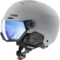 Uvex Skihelm Wanted Visor Rhino Mat-58 - 62 cm
