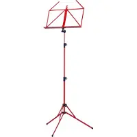K&M 100/5 Music Stand Red