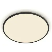 Philips Plafondlamp Superslim Zwart Ø55cm 36w