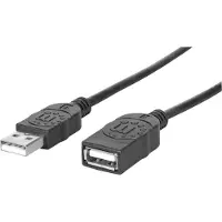 Manhattan USB A verlengkabel -