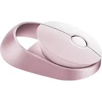 Rapoo Ralemo Air 1, optische muis, draadloos (RF) + Bluetooth, 1600 DPI, roze