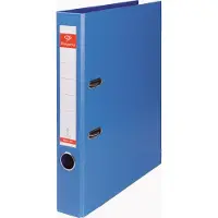 Pergamy Ordner A4 50 mm PP blauw - 4 stuks