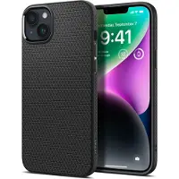 Spigen Liquid Air Apple iPhone 14 Back Cover Zwart