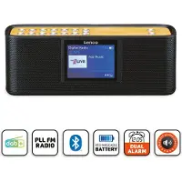 Ginza.se PDR-045BK - DAB+ radio met Bluetooth 5.0 - Zwart