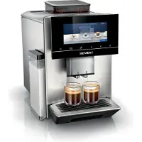 Siemens Volautomatisch koffiezetapparaat EQ900 TQ905D03, intuïtief 6,8" TFT-display, Barista-modus, AromaBoost, App-bediening, Geluidsreductie, 10 profielen, roestvrij staal