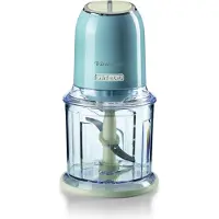 Ariete 0438/05 - Vintage hakmolen - 600 ml Inhoud - 400 Watt-| 2 snelheden - Blauw