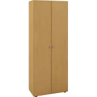 Hioshop Vandol II Universele kast, schoonmaakkast 2 deuren Beuken decor.
