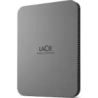 LaCie Harde schijf 2 TB USB Type-C Grijs STLR2000400