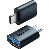 Baseus - Ingenuity - Series adapter van USB Type C naar USB-A 3.2 gen - 1 - blauw - (ZJJQ000003)