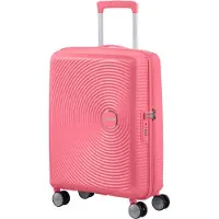 American Tourister Trolley 'SoundBox' lichtroze / zilver