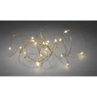 Konstsmide Draadverlichting - led kerstverlichting binnen - 20 lampjes - 1.9 mete
