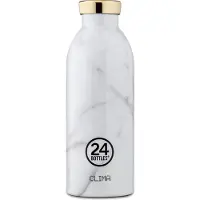 24Bottles Drinkfles 'Clima 500 ml' grijs / zwart