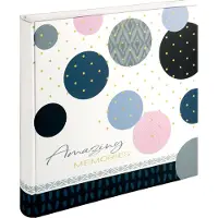 Walther design design - MX-485-L - Amazing Memories - Fotoalbum - 30x30 cm - 100 pagina's - Blauw