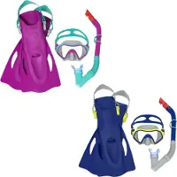 Multimarca Youth Crusader Diving Kit Blauw,Roze