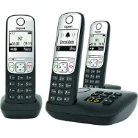 Gigaset A690A Trio, Telefoon, Zwart