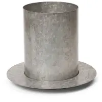 Ferm Living Plantenpot Auran Small Galvanized