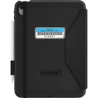 Otterbox Defender Folio Asset Tag Case Book cover Zwart Tabletcover