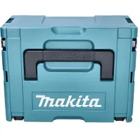 Makita DBO 382 G1J Akku Schwingschleifer 18 V 93 x 185 mm Brushless + 1x Akku 6,0 Ah + Makpac -