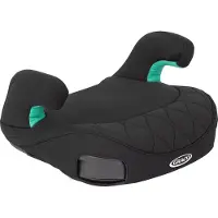 Graco Booster Max - Autostoelverhoger - ISOFIX - Zonder rugleuning - Midnight - 137 tot 150 cm (ca. 7 tot 12 jaar) - R129