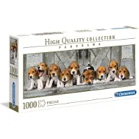 Clementoni - Puzzel - 1000 Stukjes - Beagles Panorama - Puzzel Voor Volwassenen