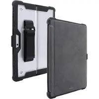 JT BERLIN Handstrap Beschermhoes Microsoft Surface Pro 9 (Surface Pro), Tablethoes, Zwart, Transparant