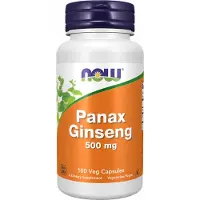 Now Panax Ginseng 500mg - 100 v-caps