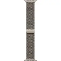 Apple Watch Strap 46mm - Natural - Milanese Loop - M/L (150-200mm)