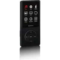Lenco Xemio-669BK - MP3/MP4 speler met 2,4'' TFT LCD scherm en 8GB intern geheugen - Zwart