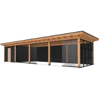 Hillhout Douglas Plat dak Prestige 1200x360