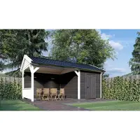Trendhout Buitenverblijf Zadeldak Betula 505x415