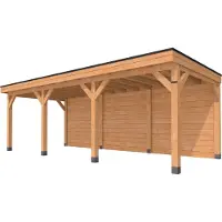 Hillhout Douglas Plat dak Premium 750 x 300 cm