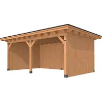 Hillhout Douglas Plat dak Prestige 700x500