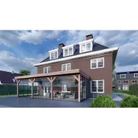 Trendhout Aanbouwveranda Ancona 500x390